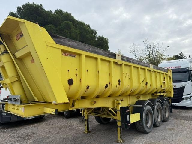 FRUEHAUF TRAILOR BENNE TP ACIER 3 ESSIEUX - Semirremolque volquete: foto 1 FRUEHAUF TRAILOR BENNE TP ACIER 3 ESSIEUX - Semirremolque volquete: foto 1