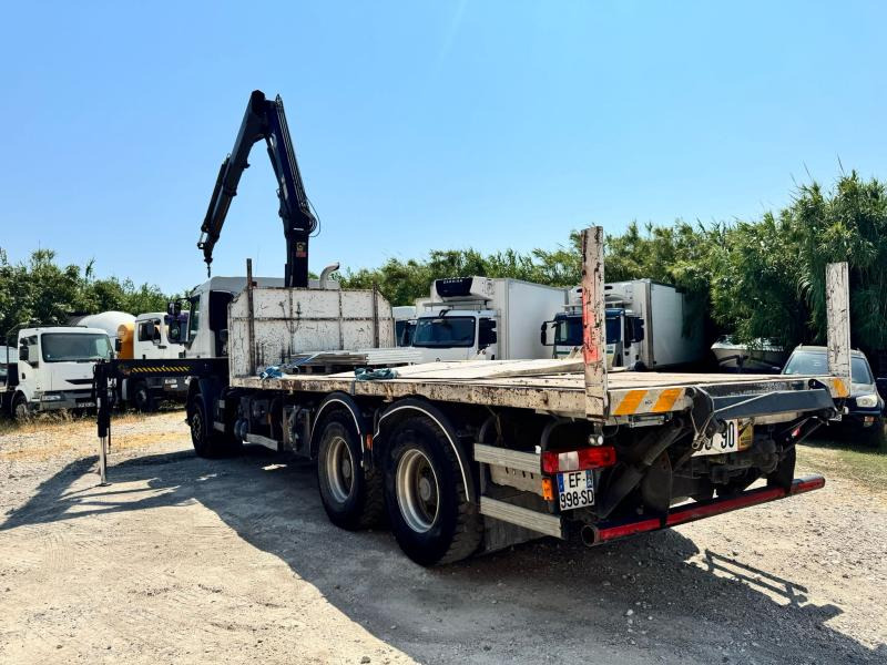 Renault PREMIUM 370 DXI PLATEAU RIDELLES GRUE - Camión caja abierta, Camión grúa: foto 3 Renault PREMIUM 370 DXI PLATEAU RIDELLES GRUE - Camión caja abierta, Camión grúa: foto 3