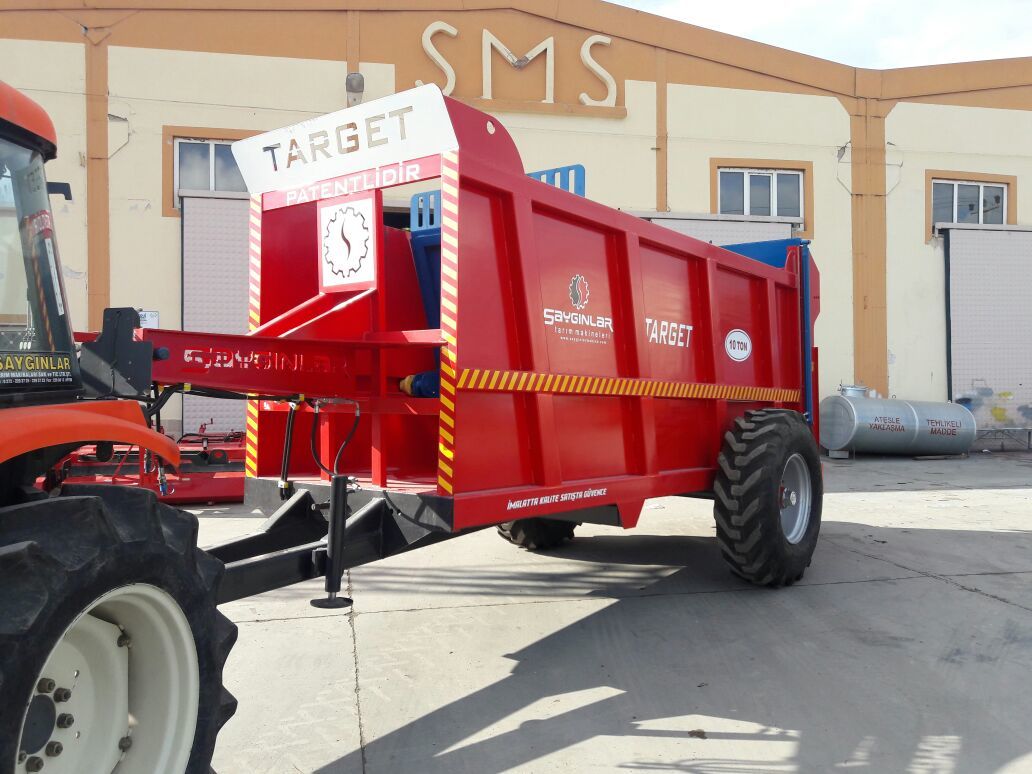 Esparcidor de estiércol nuevo TARGET 10 TON HYDRAULIC PUSH MANURE SPREADER: foto 10