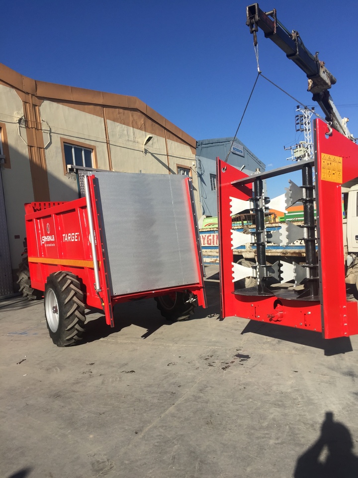 Esparcidor de estiércol nuevo TARGET 10 TON HYDRAULIC PUSH MANURE SPREADER: foto 14