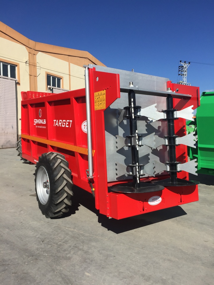 Esparcidor de estiércol nuevo TARGET 10 TON HYDRAULIC PUSH MANURE SPREADER: foto 6
