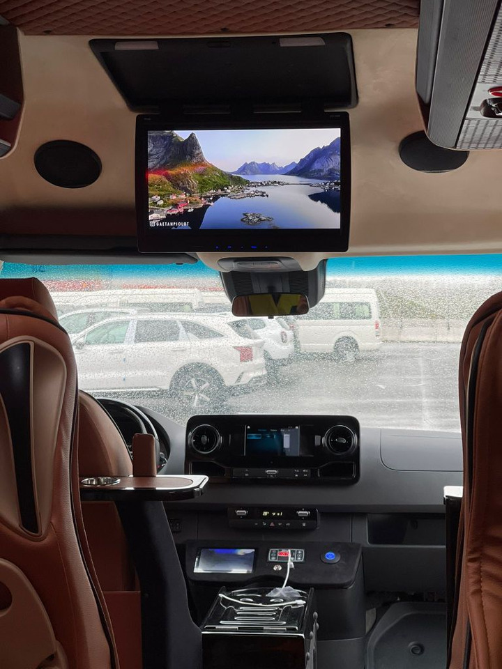 Minibús, Furgoneta de pasajeros nuevo Mercedes Sprinter 519 CDI 2.2L Diesel Automatic VIP: foto 14