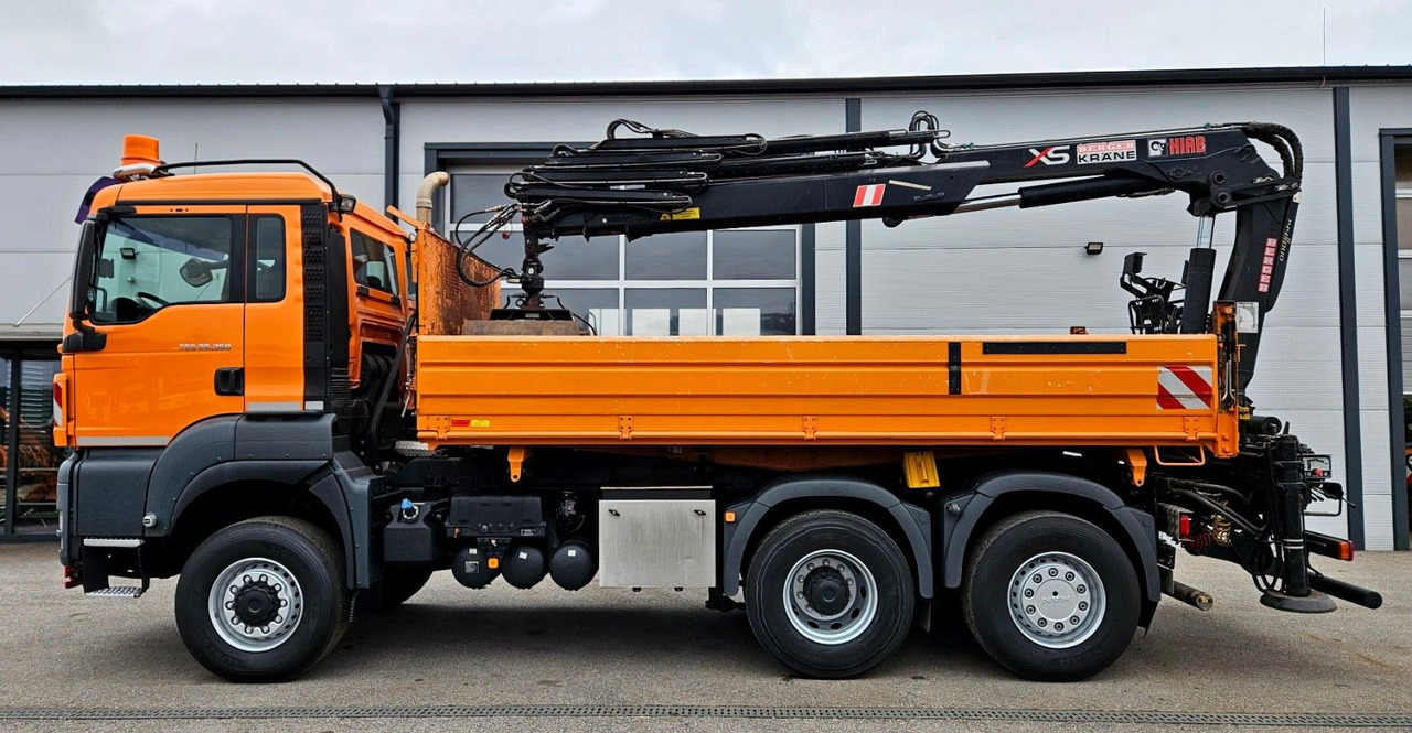 MAN TGS 28.360 6x4-4 HIAB 144E-4 Kran Euro5 - Camión volquete, Camión grúa: foto 5 MAN TGS 28.360 6x4-4 HIAB 144E-4 Kran Euro5 - Camión volquete, Camión grúa: foto 5