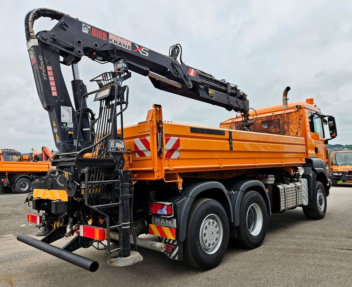 MAN TGS 28.360 6x4-4 HIAB 144E-4 Kran Euro5 - Camión volquete, Camión grúa: foto 3 MAN TGS 28.360 6x4-4 HIAB 144E-4 Kran Euro5 - Camión volquete, Camión grúa: foto 3