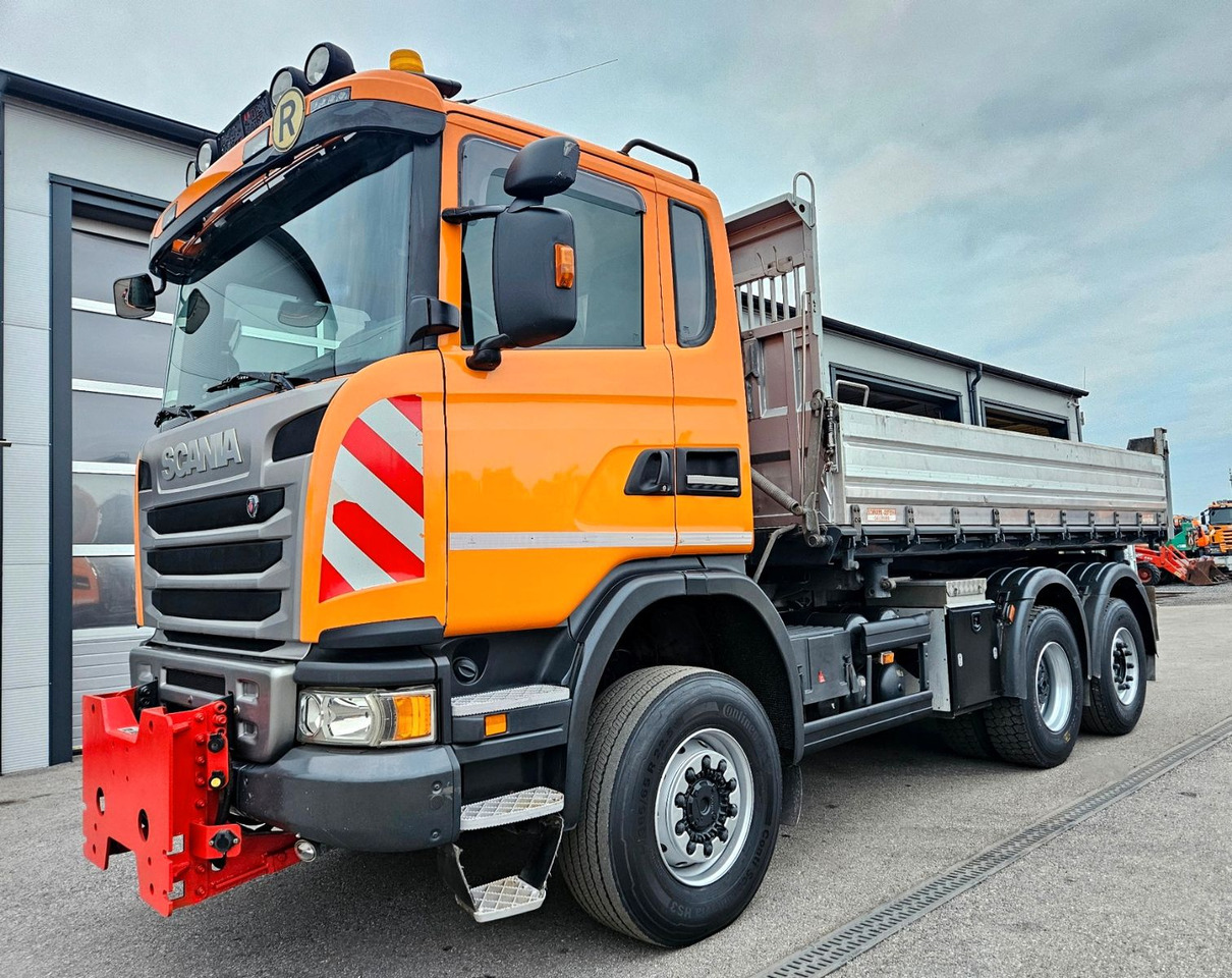 Scania G 410 6x4-4 Euro6  Winterdienst - Camión volquete: foto 4 Scania G 410 6x4-4 Euro6  Winterdienst - Camión volquete: foto 4