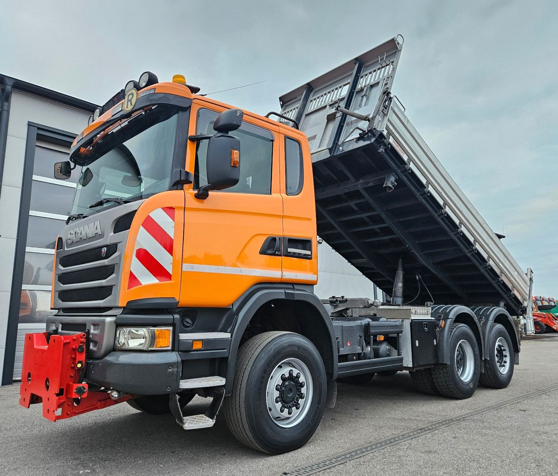 Scania G 410 6x4-4 Euro6  Winterdienst - Camión volquete: foto 1 Scania G 410 6x4-4 Euro6  Winterdienst - Camión volquete: foto 1