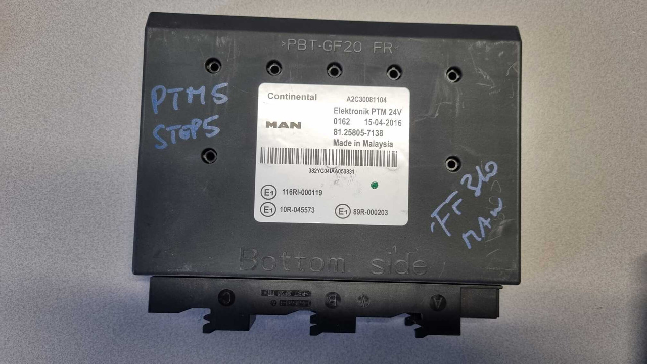 Centralina MAN TGX E6 - Sistema eléctrico: foto 4 Centralina MAN TGX E6 - Sistema eléctrico: foto 4