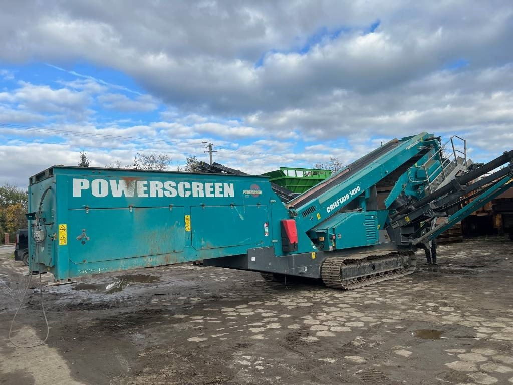 PowerScreen Chieftain 1400  - Cribadora: foto 4 PowerScreen Chieftain 1400  - Cribadora: foto 4