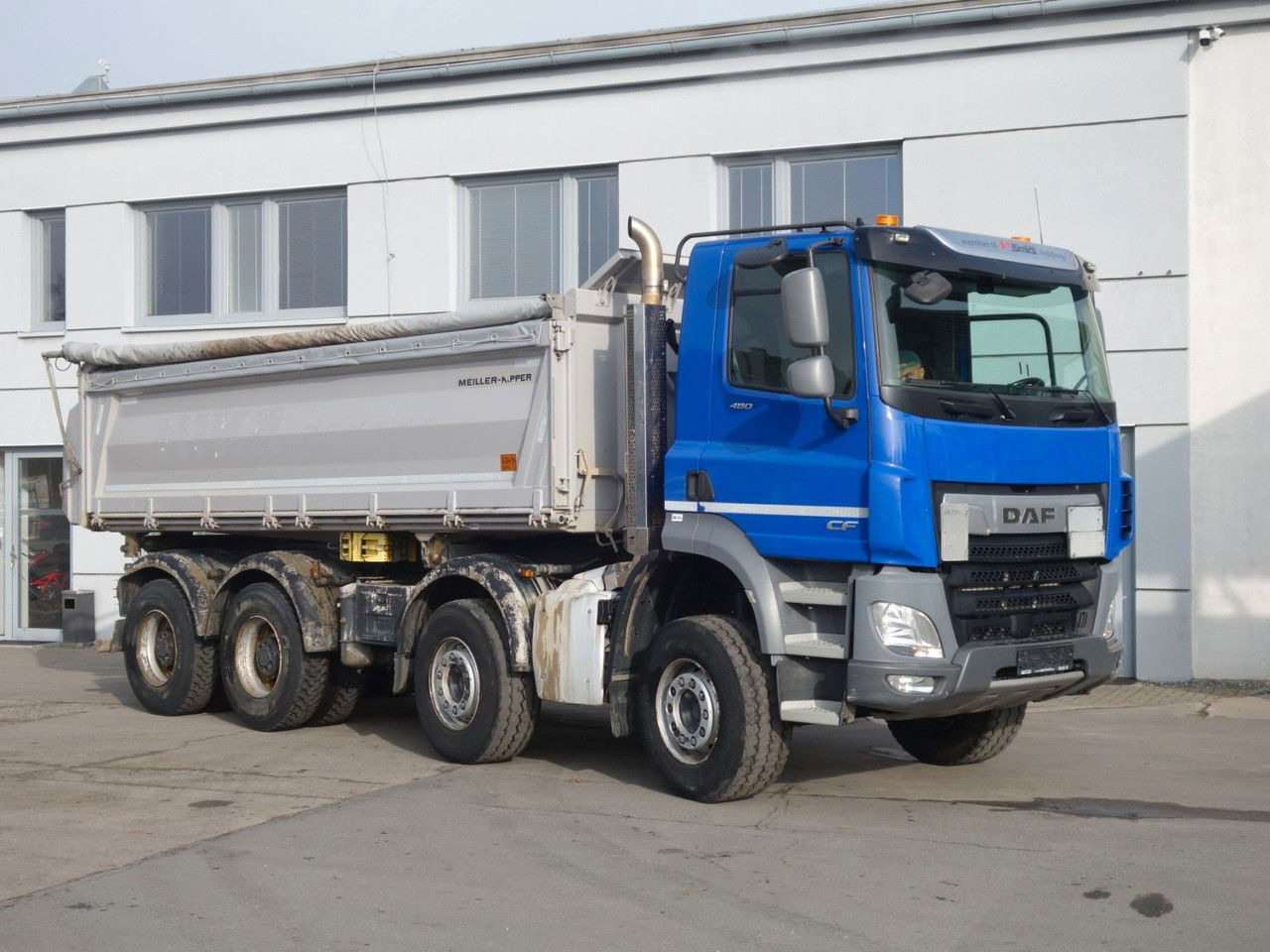 DAF CF 480 8x4, Dreiseiten, Bordmatic Meiller-Kipper - Camión volquete: foto 3 DAF CF 480 8x4, Dreiseiten, Bordmatic Meiller-Kipper - Camión volquete: foto 3