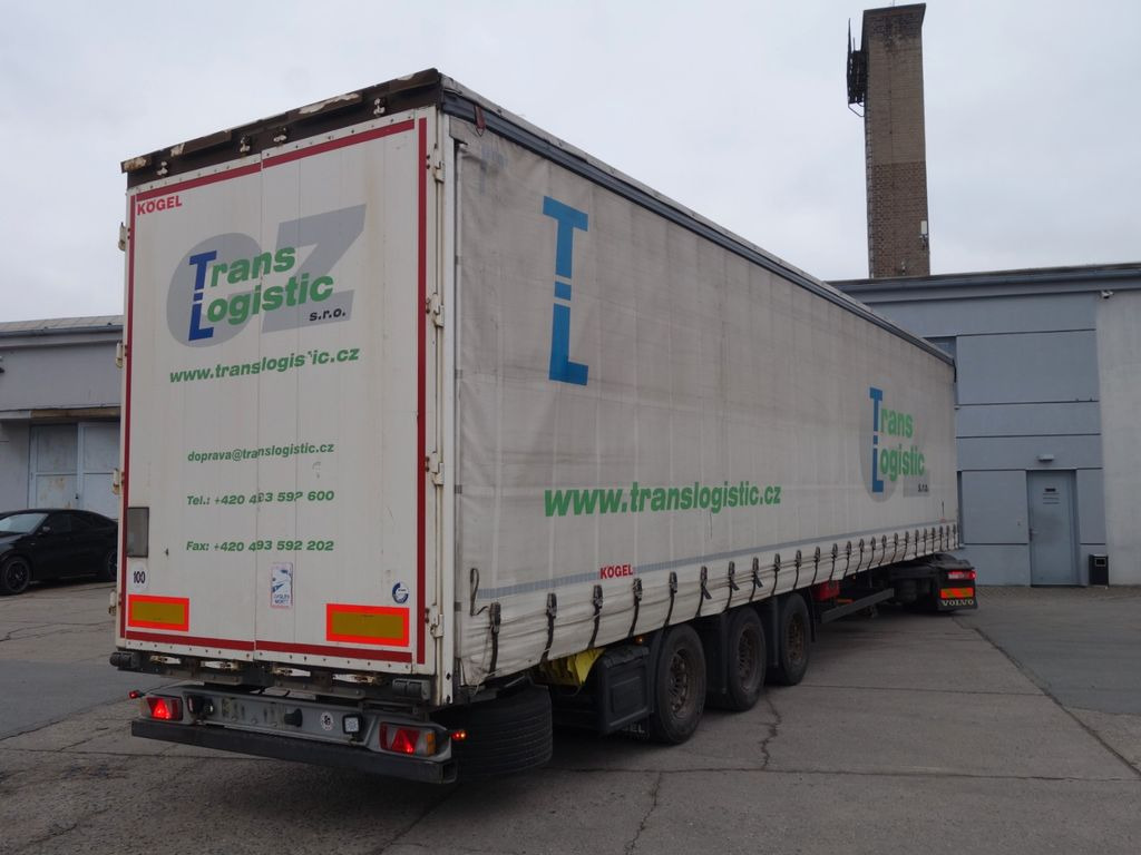 Kögel SN24 MEGA, Liftachse, SAF Achsen - Semirremolque lona: foto 3 Kögel SN24 MEGA, Liftachse, SAF Achsen - Semirremolque lona: foto 3