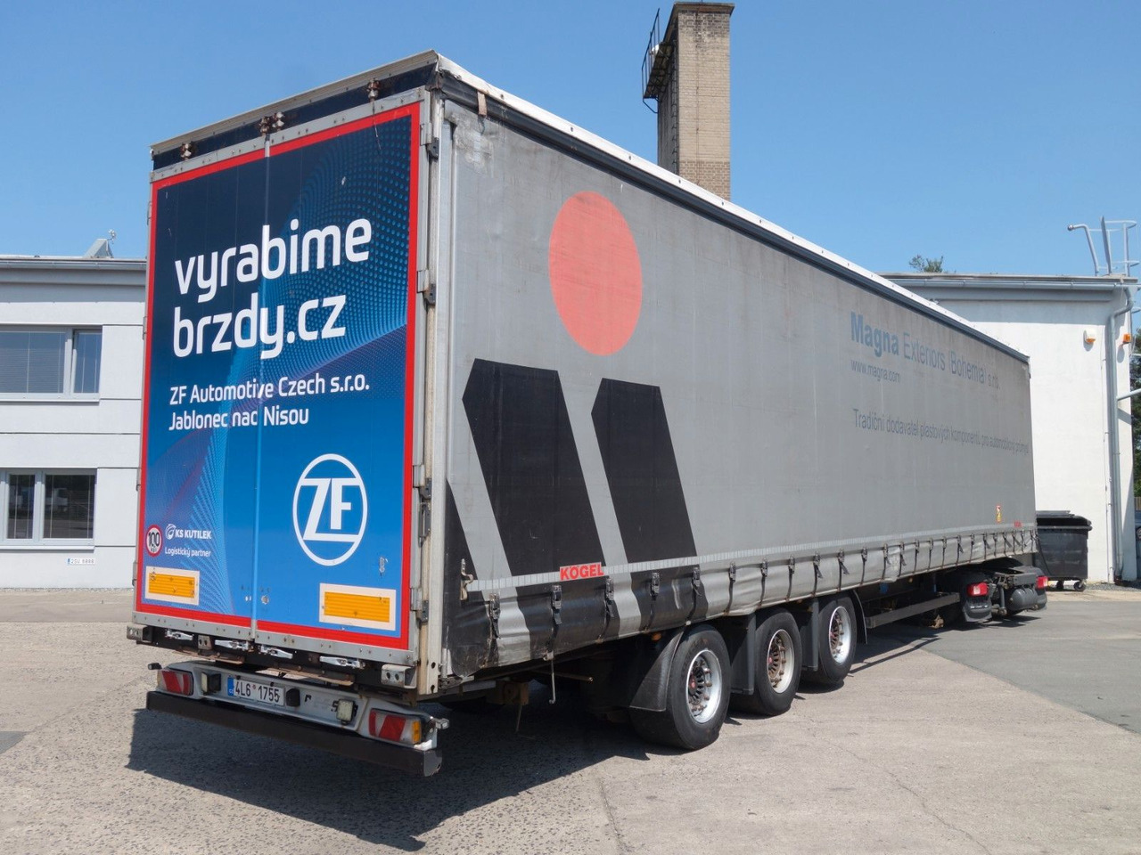 Kögel SN24 MEGA, Liftachse, SAF Achsen, XL Code - Semirremolque lona: foto 3 Kögel SN24 MEGA, Liftachse, SAF Achsen, XL Code - Semirremolque lona: foto 3