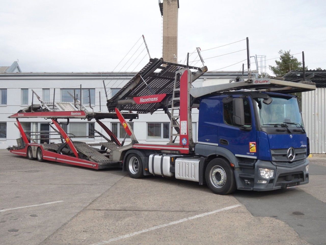 Mercedes-Benz Actros 1843 mit Euro Lohr, Retarder, VDI Certifi - Camión portavehículos: foto 3 Mercedes-Benz Actros 1843 mit Euro Lohr, Retarder, VDI Certifi - Camión portavehículos: foto 3