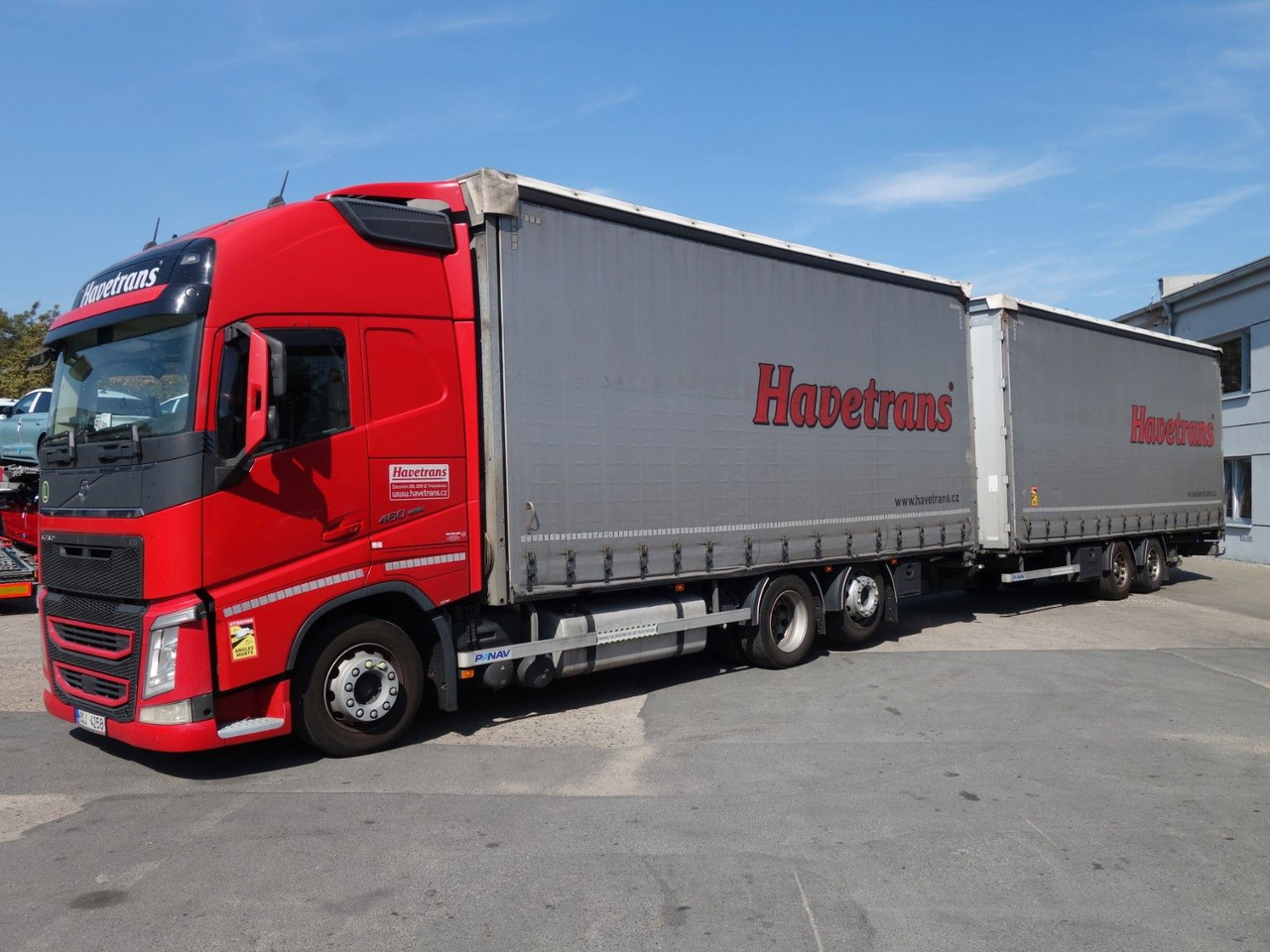 Volvo FH 460 XL 6x2, 120 cbm, Durchfahren - Camión lona: foto 2 Volvo FH 460 XL 6x2, 120 cbm, Durchfahren - Camión lona: foto 2