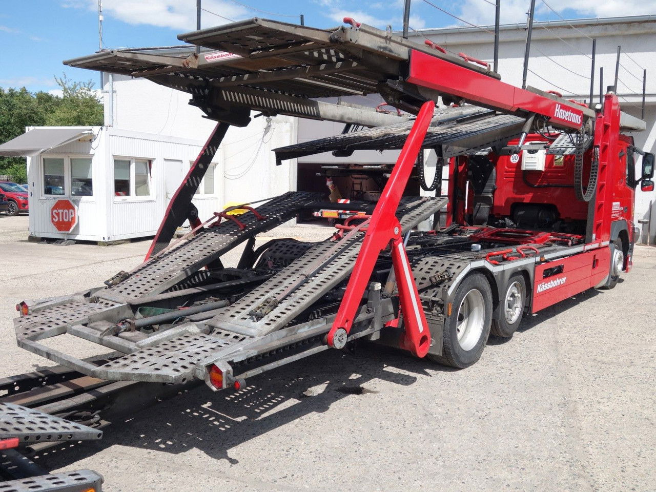 Camión portavehículos Volvo FM 460 FM13 Kässbohrer 6x2 Supertrans / Supertrans: foto 9 Camión portavehículos Volvo FM 460 FM13 Kässbohrer 6x2 Supertrans / Supertrans: foto 9