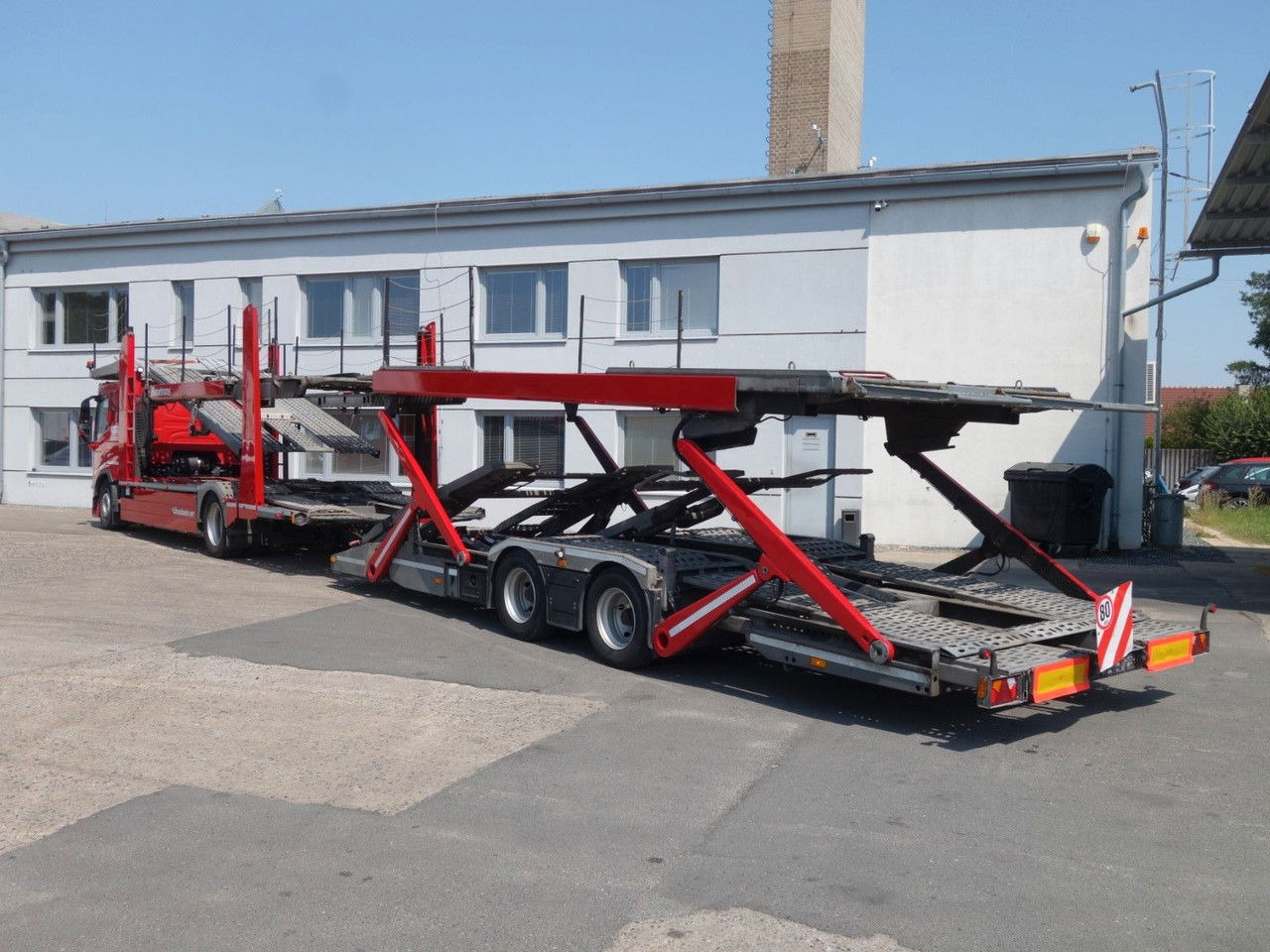 Volvo FM 460 Kässbohrer Vario / Supertrans - Camión portavehículos: foto 5 Volvo FM 460 Kässbohrer Vario / Supertrans - Camión portavehículos: foto 5