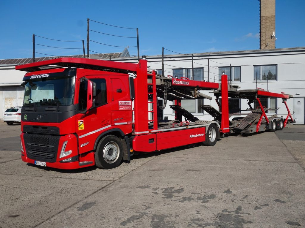 Volvo FM13 460 Kässbohrer Vario / Supertrans - Camión portavehículos: foto 1 Volvo FM13 460 Kässbohrer Vario / Supertrans - Camión portavehículos: foto 1