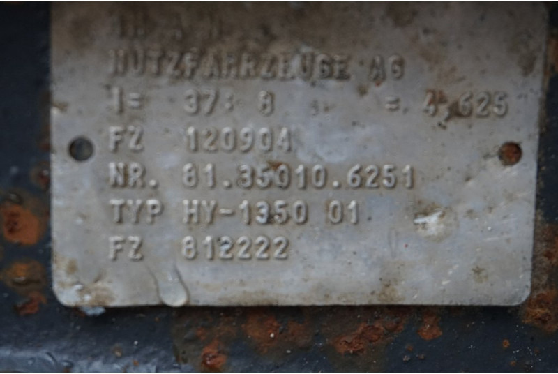MAN HY-1350-01 37/8 - Eje posterior para Camión: foto 4 MAN HY-1350-01 37/8 - Eje posterior para Camión: foto 4