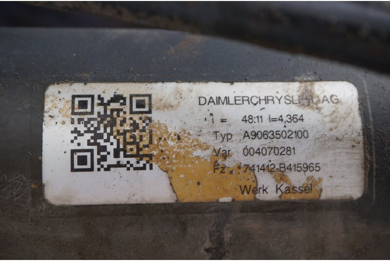 Mercedes-Benz HLO/030C-2,45 48/11 - Eje posterior para Camión: foto 3 Mercedes-Benz HLO/030C-2,45 48/11 - Eje posterior para Camión: foto 3