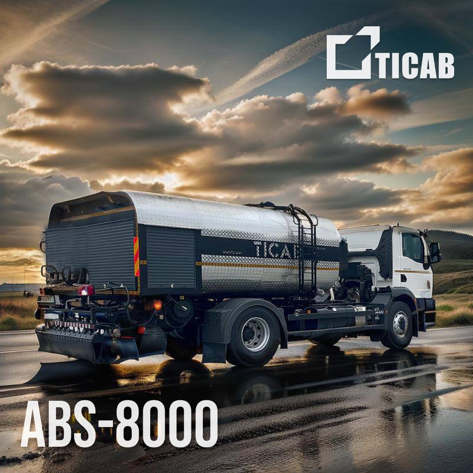 TICAB Asphalt Distributor, 8000 L, Аutonomous Asphalt Sprayer, Manufacturer - Bomba de hormigón: foto 4 TICAB Asphalt Distributor, 8000 L, Аutonomous Asphalt Sprayer, Manufacturer - Bomba de hormigón: foto 4