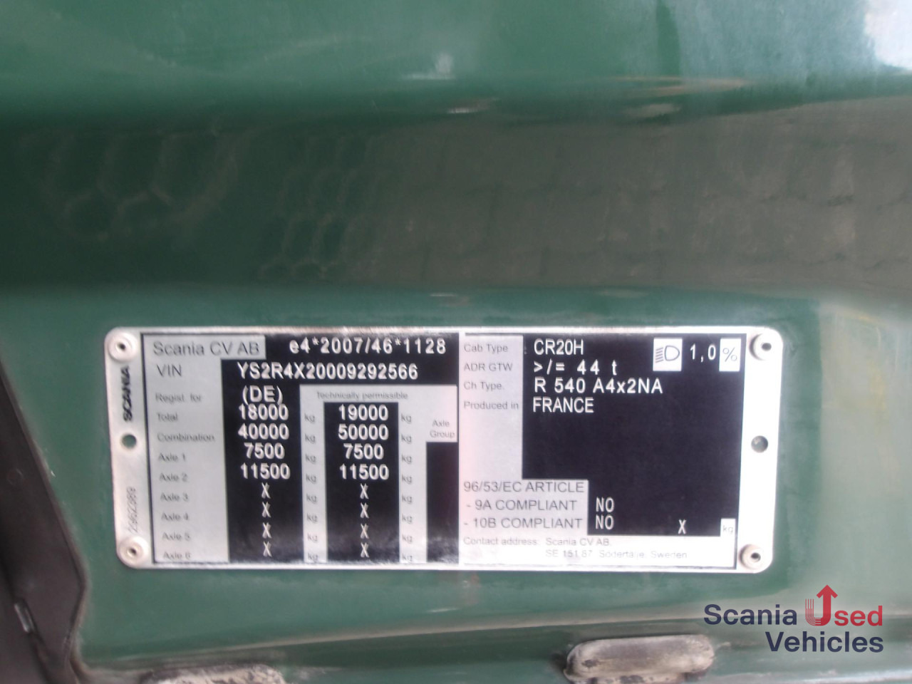 SCANIA R 540 NA - HIGHLINE - ALCOA - PTO - ACC - Cabeza tractora: foto 5 SCANIA R 540 NA - HIGHLINE - ALCOA - PTO - ACC - Cabeza tractora: foto 5