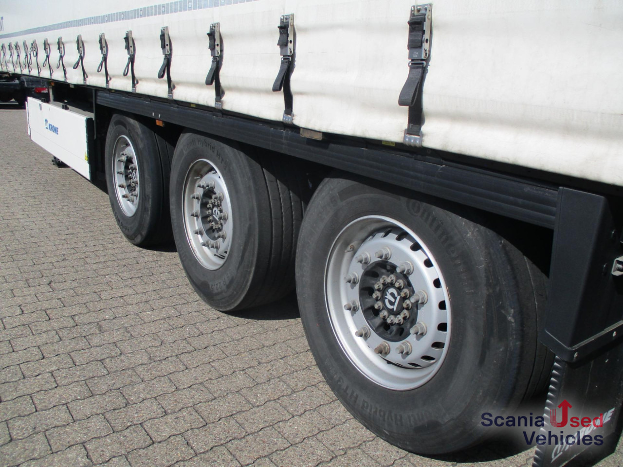 KRONE CURTAINSIDER - STANDARD - LIFTACHSE - PAL-KASTEN - Semirremolque lona: foto 2 KRONE CURTAINSIDER - STANDARD - LIFTACHSE - PAL-KASTEN - Semirremolque lona: foto 2