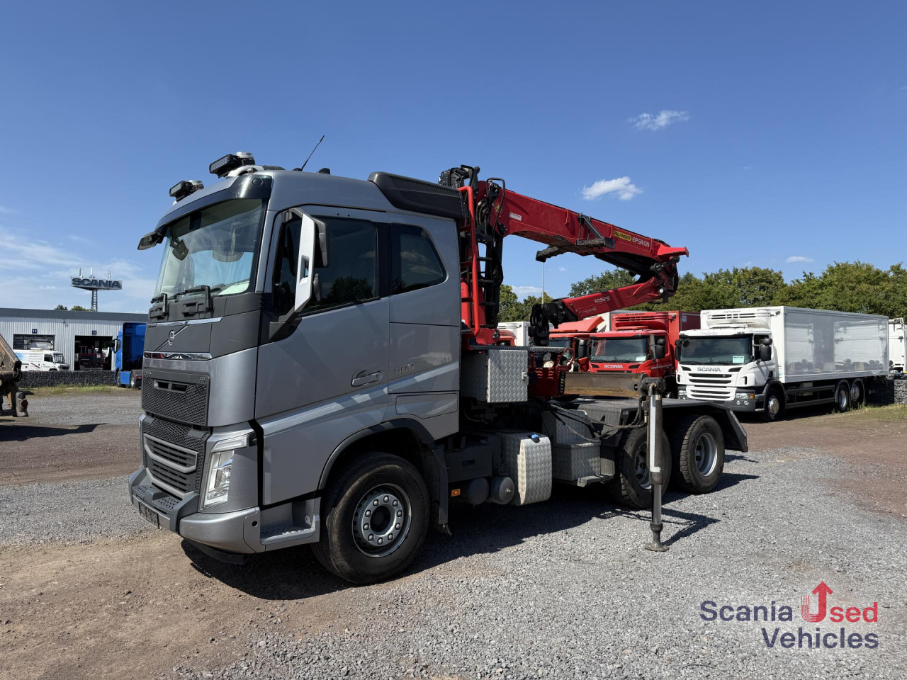 VOLVO FH500 - 6X4 - Palfinger Epsilon S260 L - Langholz - Camión forestal: foto 1 VOLVO FH500 - 6X4 - Palfinger Epsilon S260 L - Langholz - Camión forestal: foto 1