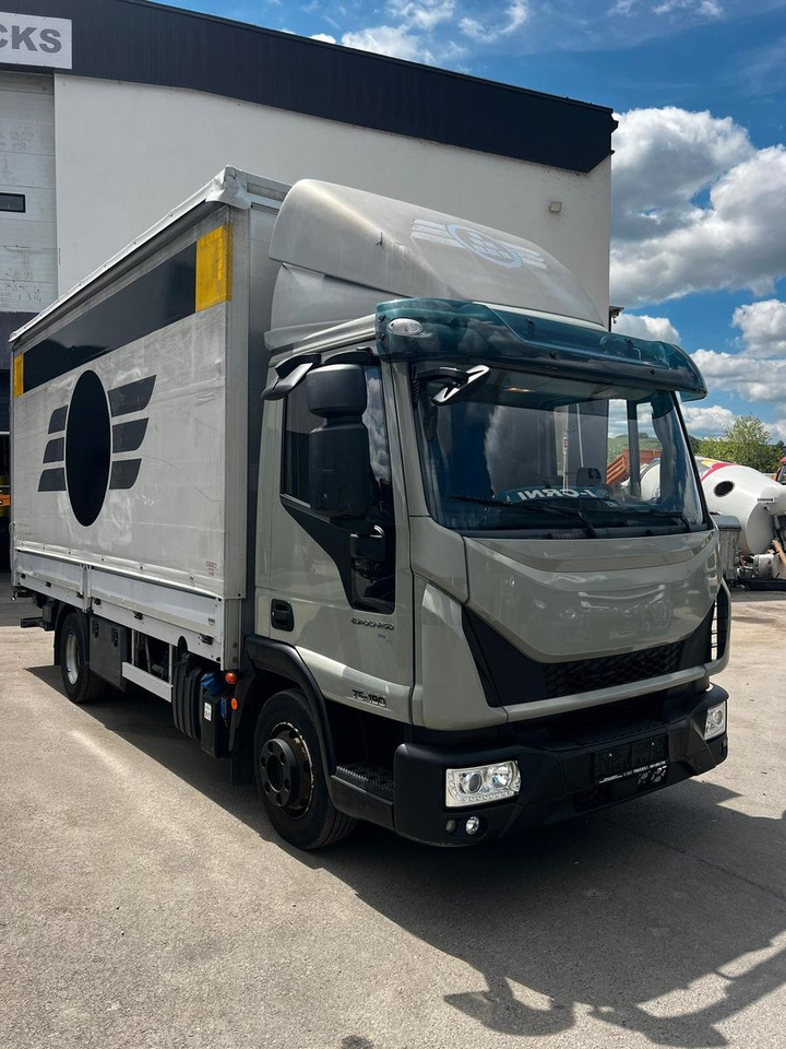 Iveco 75E19 Eurocargo, E6, Ladebordwand - Furgoneta con lona: foto 1 Iveco 75E19 Eurocargo, E6, Ladebordwand - Furgoneta con lona: foto 1