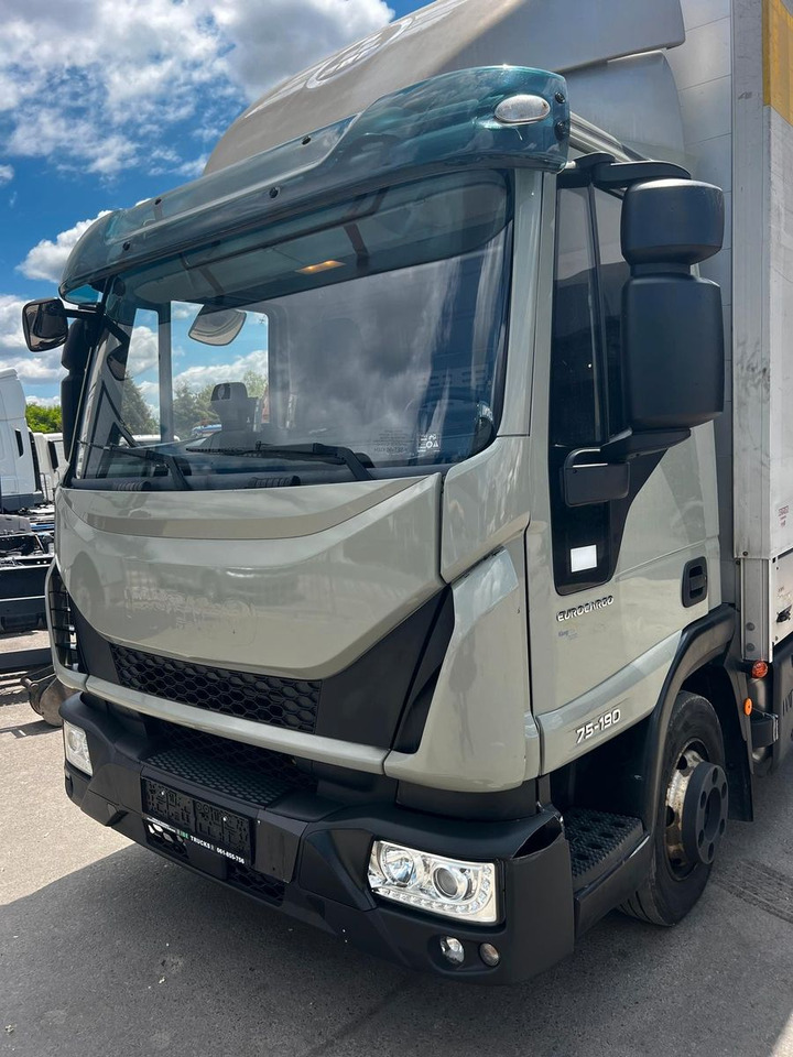 Iveco 75E19 Eurocargo, E6, Ladebordwand - Furgoneta con lona: foto 2 Iveco 75E19 Eurocargo, E6, Ladebordwand - Furgoneta con lona: foto 2