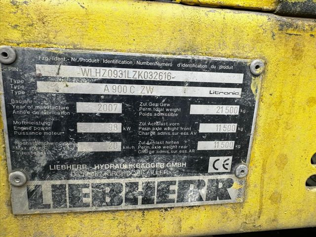 Liebherr A900C ZW Litronic PFS 2, Rail+Road, Gleisbagger - Excavadora de ruedas: foto 5 Liebherr A900C ZW Litronic PFS 2, Rail+Road, Gleisbagger - Excavadora de ruedas: foto 5