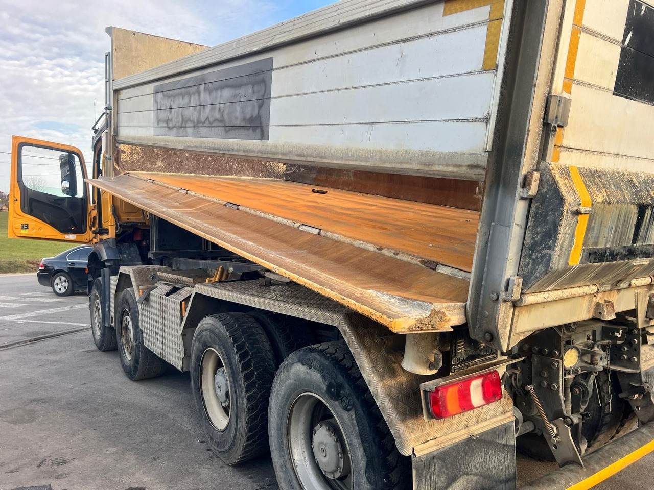 Camión volquete Mercedes-Benz Arocs 3243 8x4, E6, Meiller Kipper: foto 8