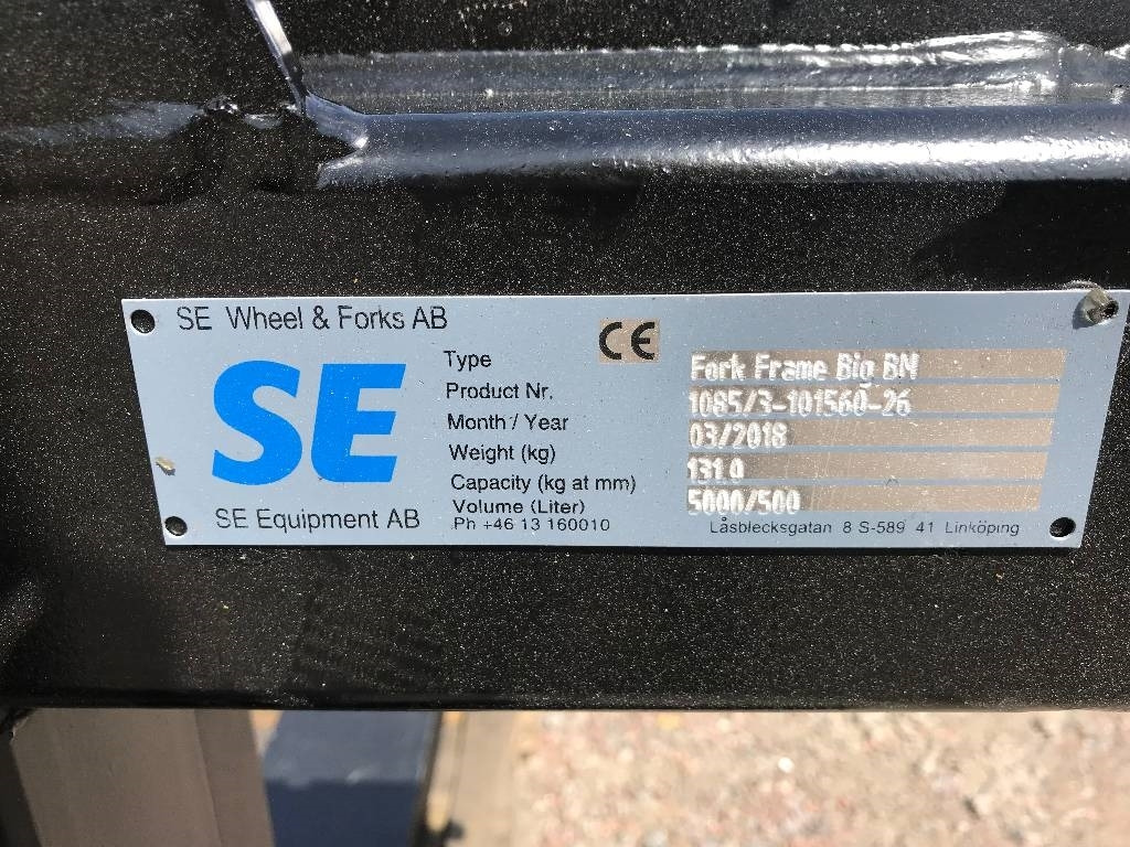 Pallgafflar 5 ton SE - Horquillas para Maquinaria de construcción: foto 4 Pallgafflar 5 ton SE - Horquillas para Maquinaria de construcción: foto 4
