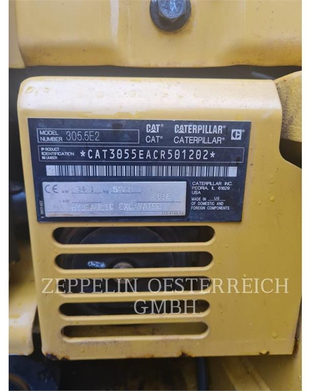 CAT 305.5E2CR - Excavadora de cadenas: foto 5 CAT 305.5E2CR - Excavadora de cadenas: foto 5