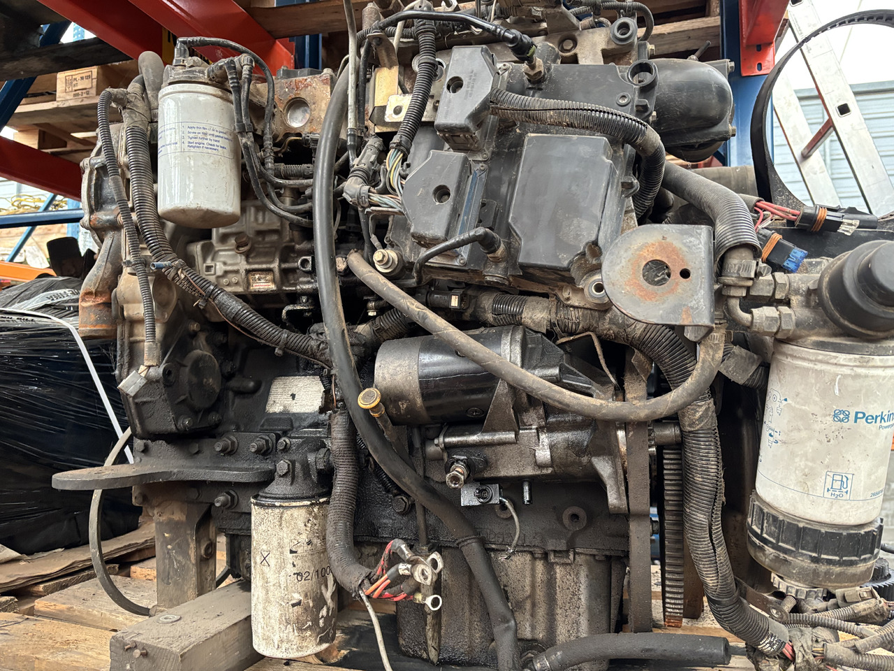 CAT Caterpillar 308-5603 Silnik Kompletny Blok Koło Zamachowe Wał Korbowy Pokrywa Miska CZĘŚCI - Volante de inercia para Maquinaria agrícola: foto 3 CAT Caterpillar 308-5603 Silnik Kompletny Blok Koło Zamachowe Wał Korbowy Pokrywa Miska CZĘŚCI - Volante de inercia para Maquinaria agrícola: foto 3