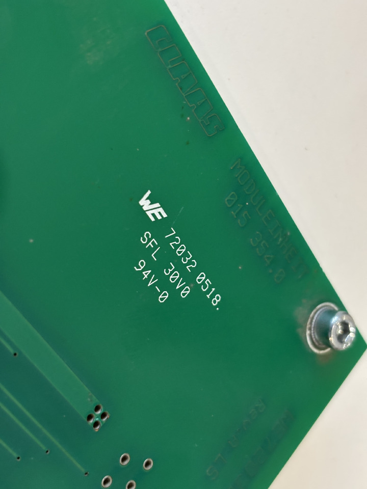 Claas 2 Lexion Płytka Bezpieczników Styków Modułów 000015354 0000148041 00 0015 354 0 00 0014 804 1 - Fusible para Maquinaria agrícola: foto 5 Claas 2 Lexion Płytka Bezpieczników Styków Modułów 000015354 0000148041 00 0015 354 0 00 0014 804 1 - Fusible para Maquinaria agrícola: foto 5