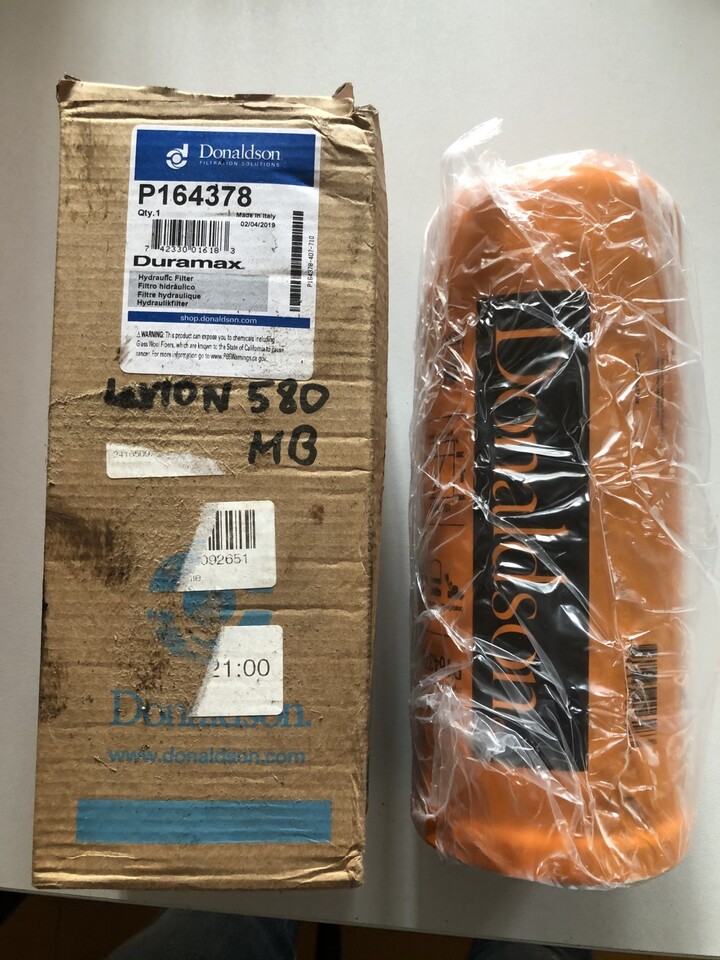 Donaldson Filtr Hydrauliczny P164378 - Filtro hidráulico para Maquinaria agrícola: foto 2 Donaldson Filtr Hydrauliczny P164378 - Filtro hidráulico para Maquinaria agrícola: foto 2