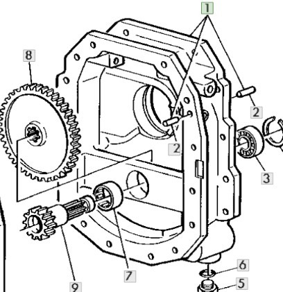 John Deere 6810 6910 6910S Obudowa R94770 - Eje y piezas para Maquinaria agrícola: foto 1 John Deere 6810 6910 6910S Obudowa R94770 - Eje y piezas para Maquinaria agrícola: foto 1