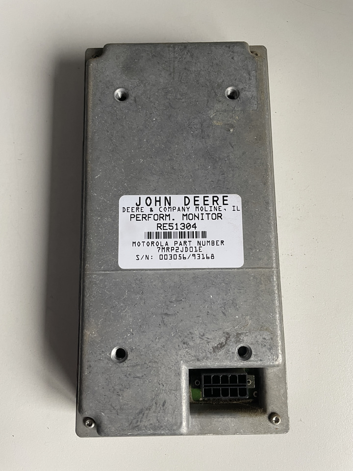 John Deere Performance Monitor - terminal RE51304 RE61600 - Cabina e interior para Maquinaria agrícola: foto 2 John Deere Performance Monitor - terminal RE51304 RE61600 - Cabina e interior para Maquinaria agrícola: foto 2