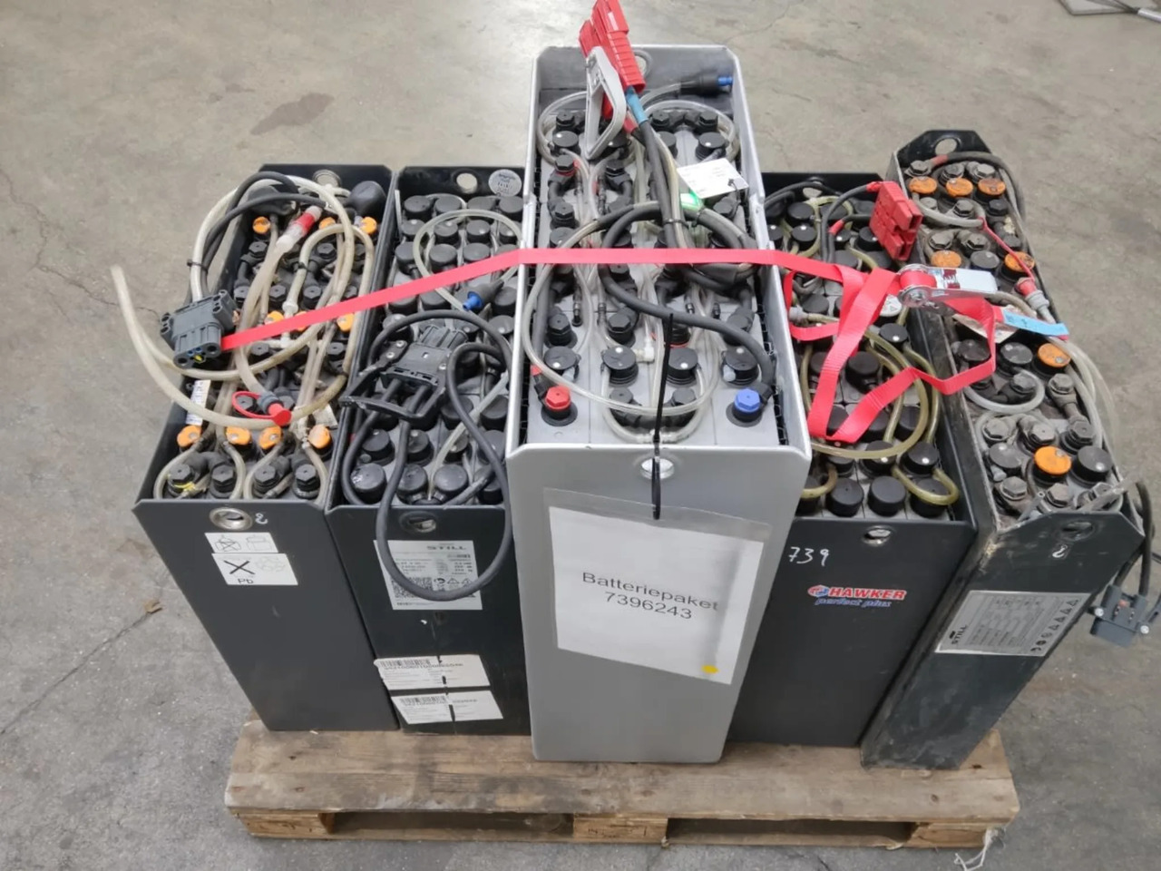Battery Package 5x Batteries - Acumulador para Equipo de manutención: foto 5 Battery Package 5x Batteries - Acumulador para Equipo de manutención: foto 5