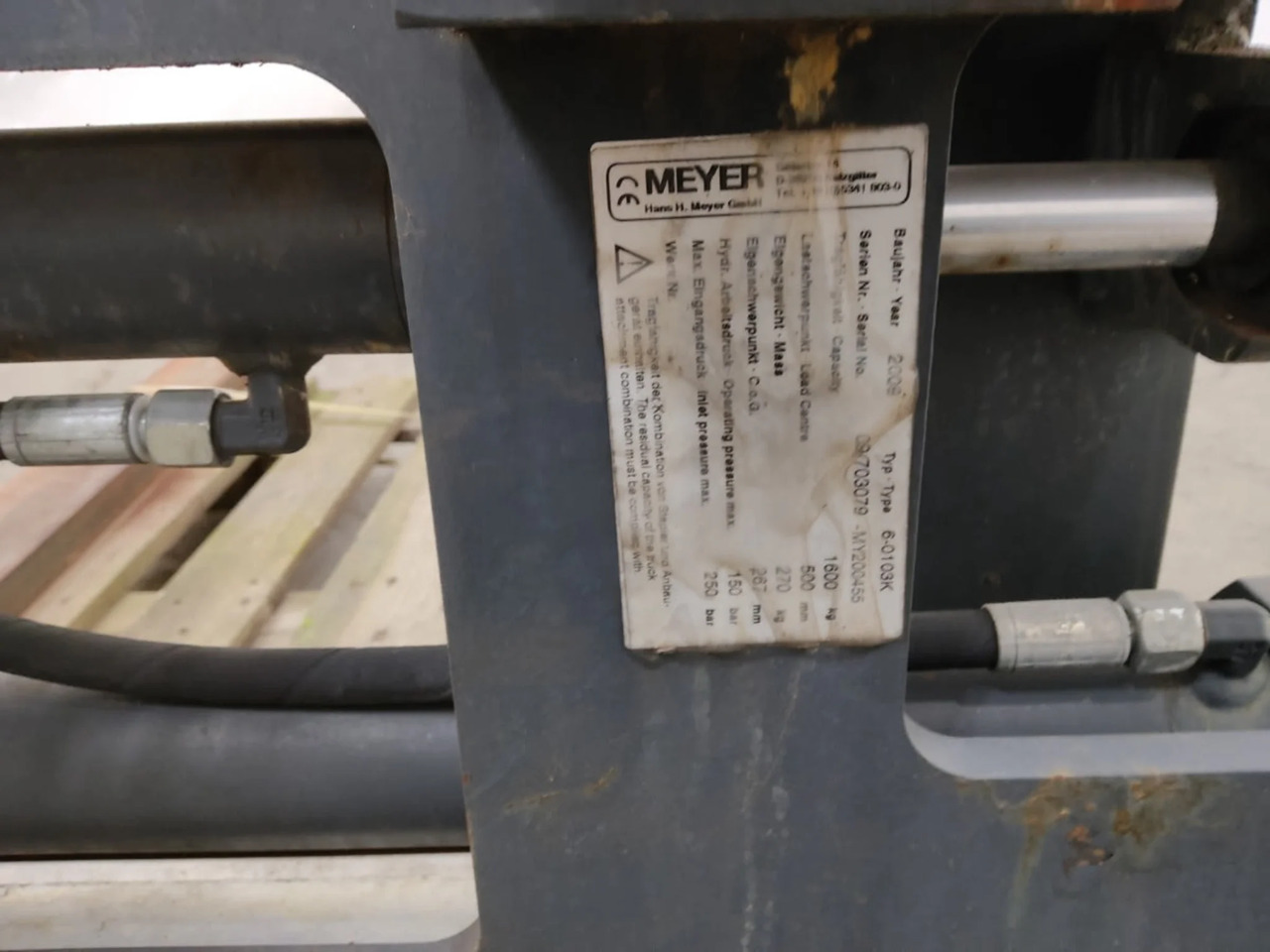 Meyer 6-0103K - Implemento para Equipo de manutención: foto 2 Meyer 6-0103K - Implemento para Equipo de manutención: foto 2