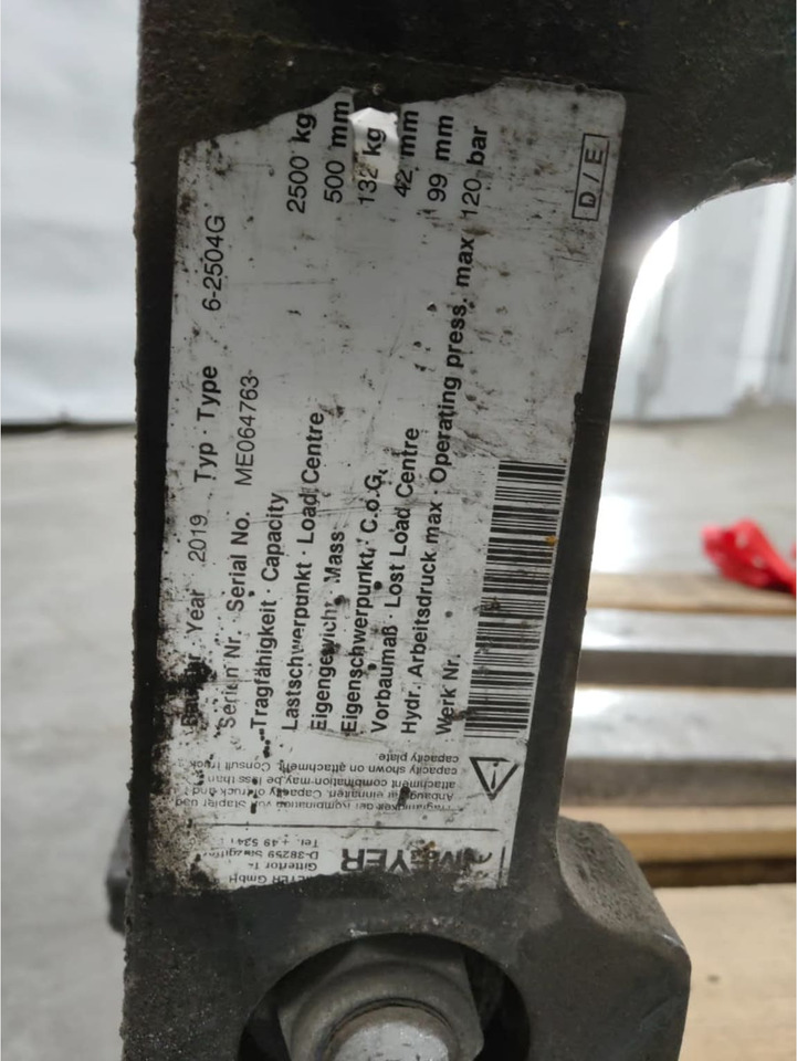 Meyer 6-2504G - Implemento para Equipo de manutención: foto 2 Meyer 6-2504G - Implemento para Equipo de manutención: foto 2