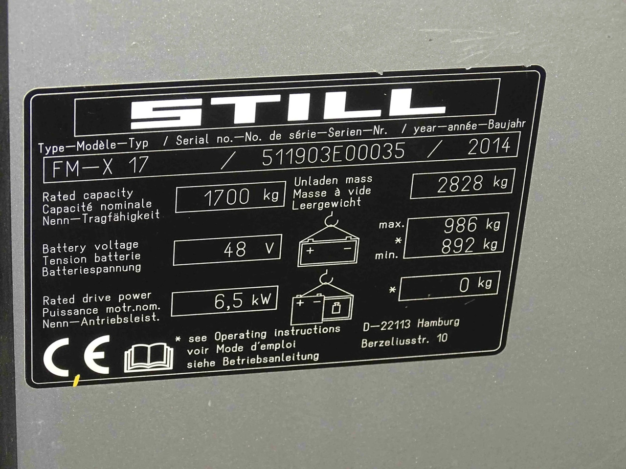 STILL FM-X17 - Retráctil: foto 5 STILL FM-X17 - Retráctil: foto 5