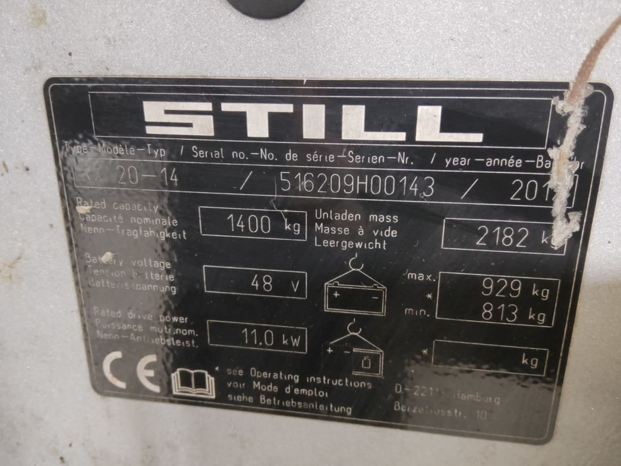 STILL RX20-14 - Carretilla elevadora eléctrica: foto 5 STILL RX20-14 - Carretilla elevadora eléctrica: foto 5