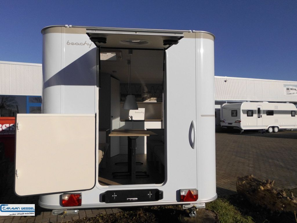 Caravana nuevo Hobby Beachy 420 2023 Alufelgen, Staukasten: foto 14