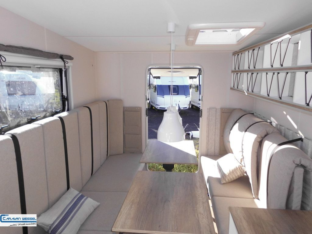 Caravana nuevo Hobby Beachy 420 2023 Alufelgen, Staukasten: foto 12