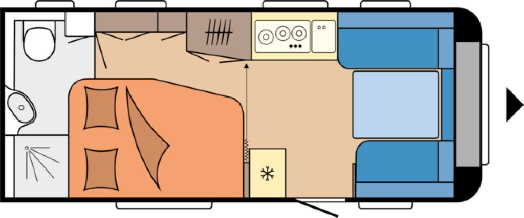 Hobby Excellent 495 WFB Mover, Autark,Combi6E Backofen - Caravana: foto 2 Hobby Excellent 495 WFB Mover, Autark,Combi6E Backofen - Caravana: foto 2