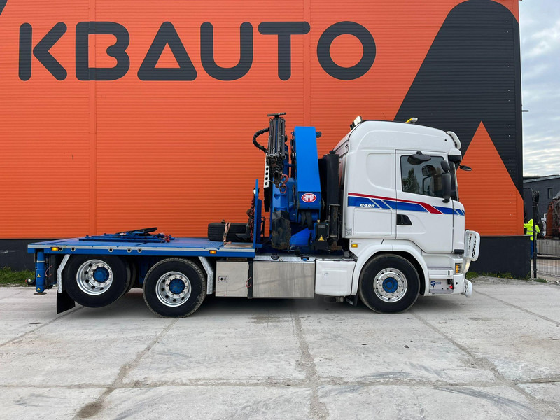 Scania G 490 6x2 HMF 5020 K6 + JIB / RETARDER - Cabeza tractora: foto 5 Scania G 490 6x2 HMF 5020 K6 + JIB / RETARDER - Cabeza tractora: foto 5