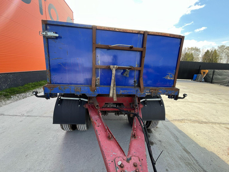 Remolque plataforma/ Caja abierta Dapa P 24 PLATFORM L=7465 mm: foto 8
