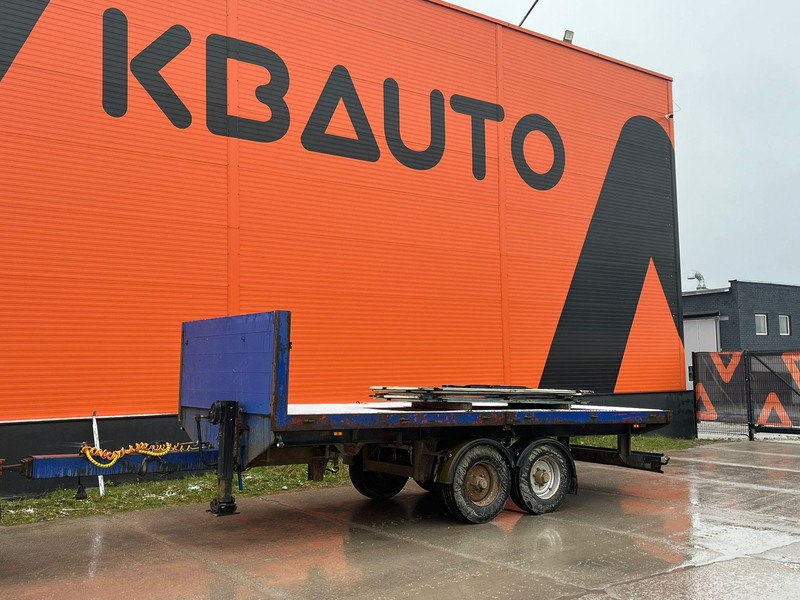 Hoffmann LPR 13.6T PLATFORM L=6008 mm - Remolque plataforma/ Caja abierta: foto 1 Hoffmann LPR 13.6T PLATFORM L=6008 mm - Remolque plataforma/ Caja abierta: foto 1