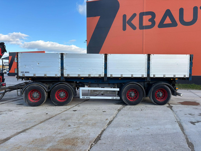 KEL-BERG D32B4 BPW AXLES / EXTENDABLE DRAWBAR / BOX L=7605 mm - Remolque plataforma/ Caja abierta: foto 4 KEL-BERG D32B4 BPW AXLES / EXTENDABLE DRAWBAR / BOX L=7605 mm - Remolque plataforma/ Caja abierta: foto 4