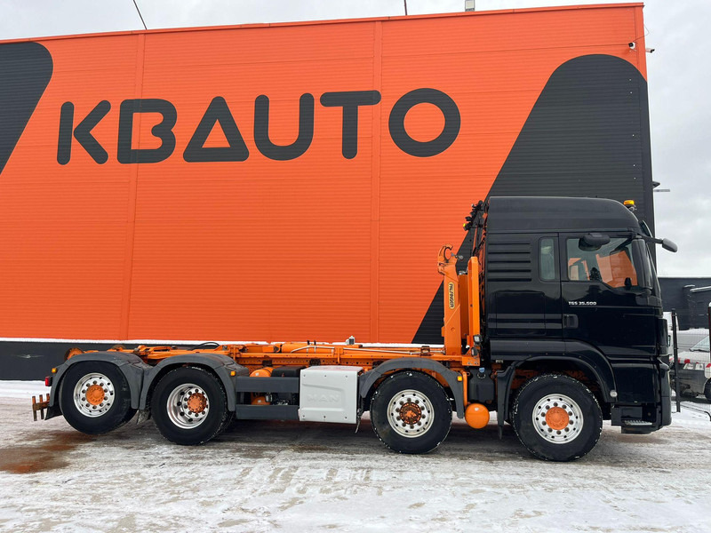 MAN TGS 35.500 8x4H*6 PALFINGER T 20 ton / L=5700 mm / HYDRODRIVE - Camión multibasculante: foto 5 MAN TGS 35.500 8x4H*6 PALFINGER T 20 ton / L=5700 mm / HYDRODRIVE - Camión multibasculante: foto 5